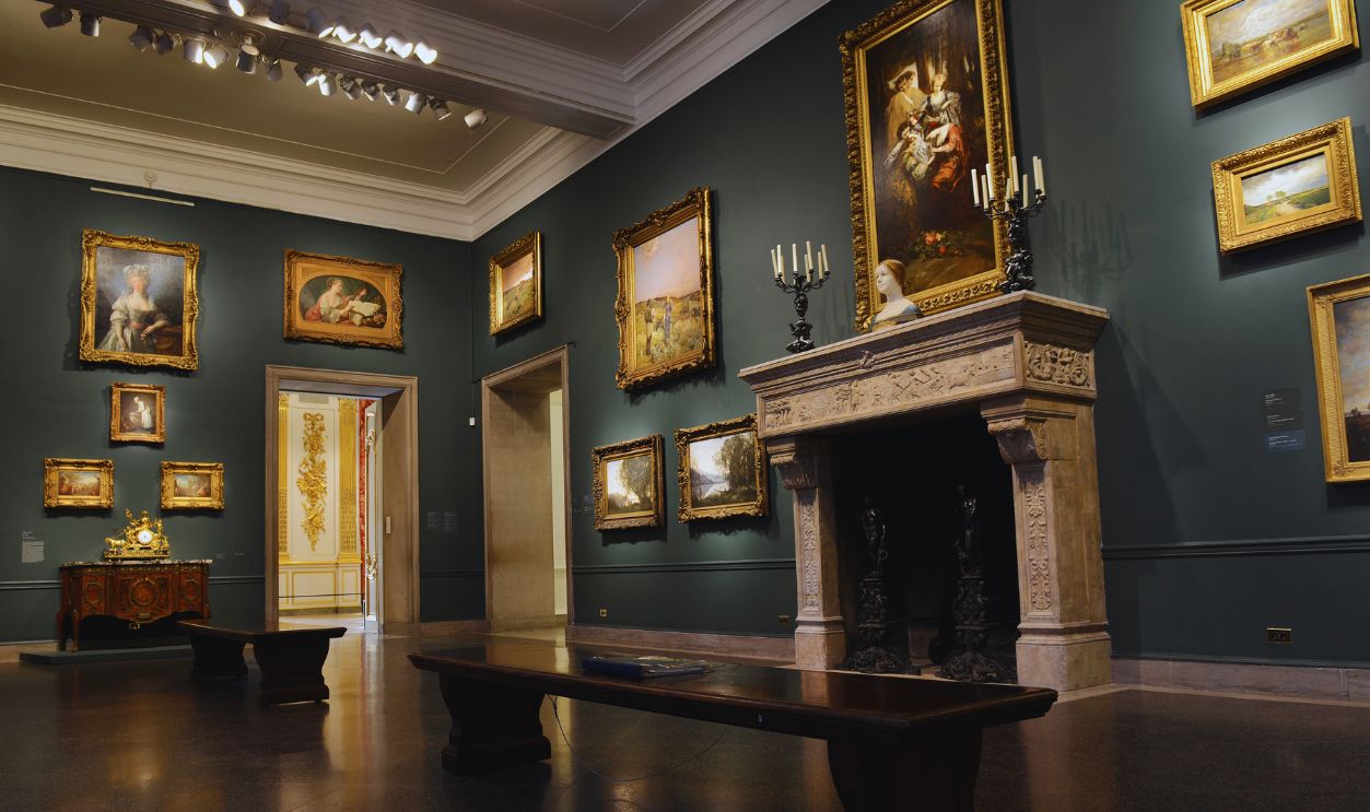 Gettyimages - 470884063, Art Dispute In Huguette Clark Estate WASHINGTON, DC - JANUARY 3: The green room which displays most works of art from the William A. Clark Collection at the Corcoran Gallery of Art in Washington, DC on January 3, 2013. 