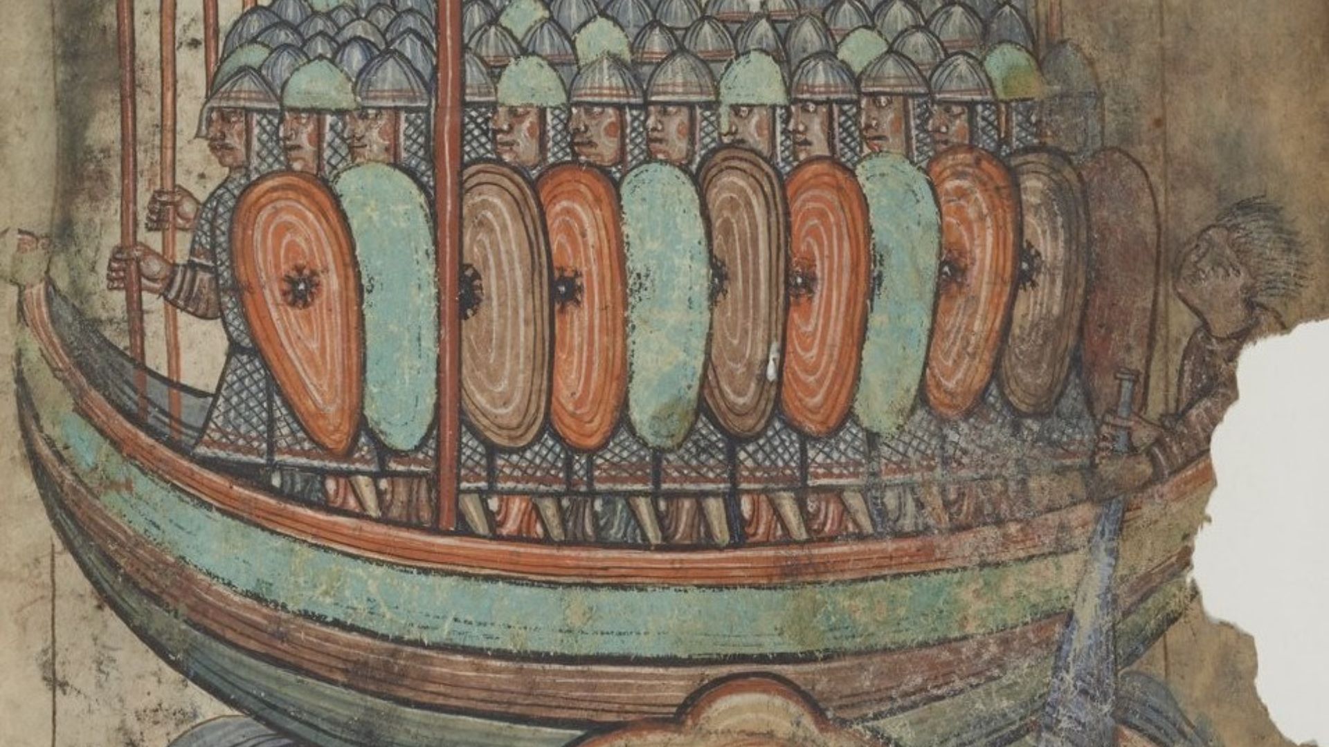 File:Viking attack on Guérande, from a Saint-Aubin MS.jpg