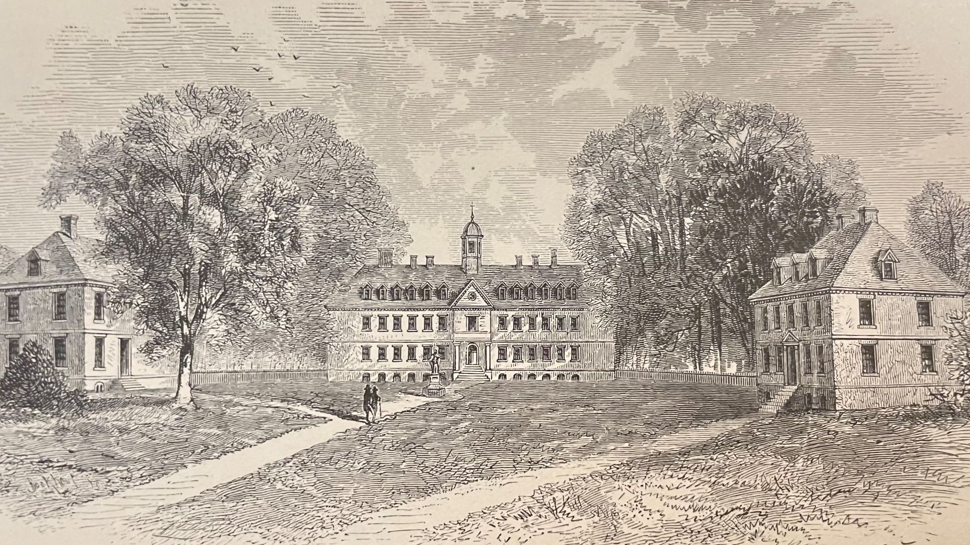 File:William and Mary College before the fire of 1859.jpg