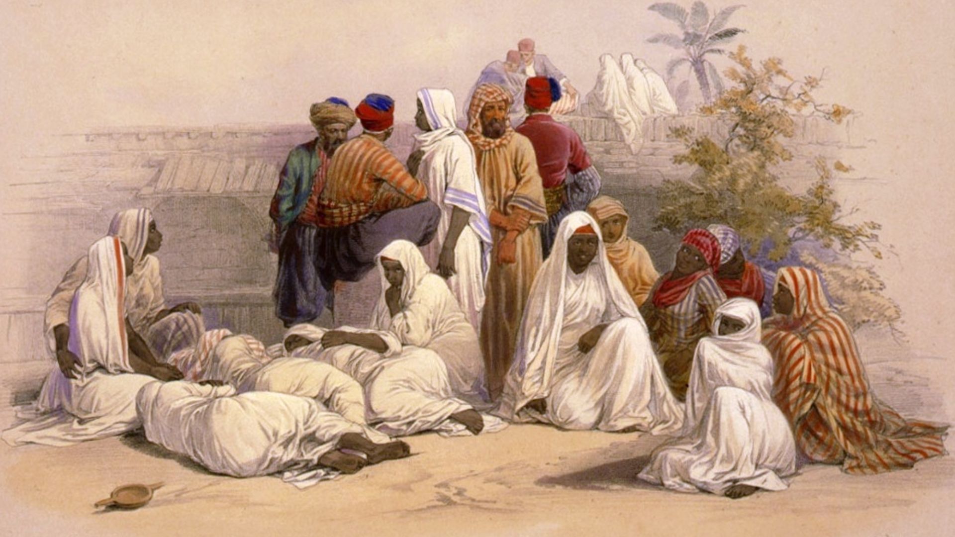 File:A slave market in Cairo-David Roberts.jpg