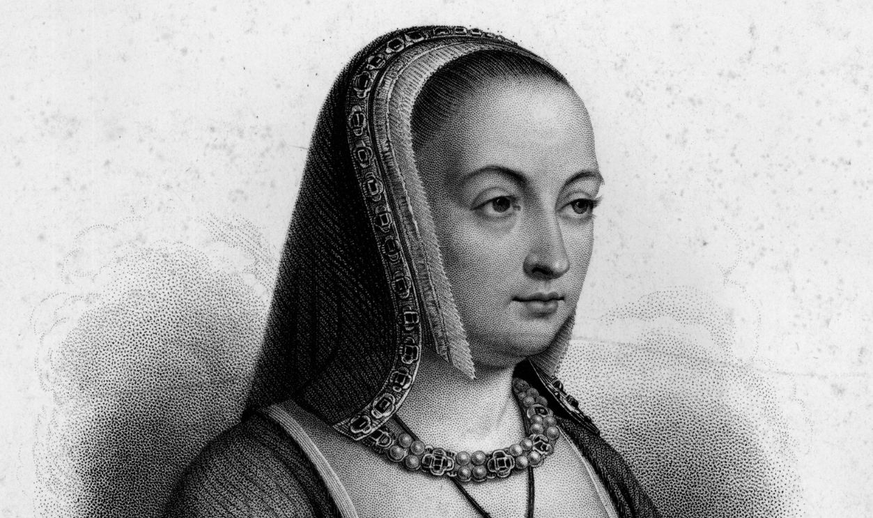  Gettyimages - 51244698, Anne Of Brittany Circa 1500, Anne of Brittany (1476 - 1514), Duchess of Brittany and twice queen of France.