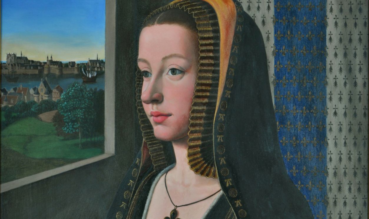 Gettyimages - 2182472274, Anne Of Brittany (1477-1514) Anne of Brittany (1477-1514), Duchess of Brittany and Queen of France, circa 1493. Found in the Collection of the Château Royal d'Amboise. Creator: Perréal, Jean (c. 1460-1530).