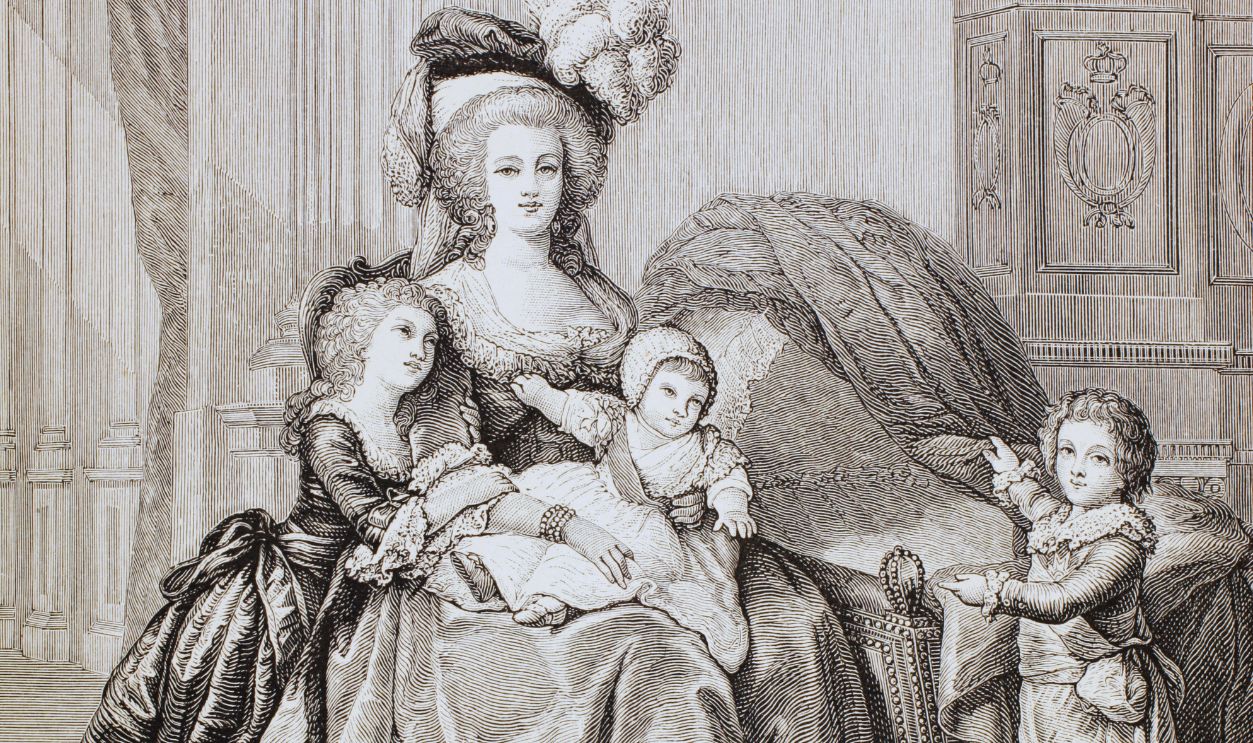 Gettyimages - 188003402, Marie-Antoinette And Her Children Marie-Antoinette And Her Children. From Left, Marie-Therese Charlotte,Louis-Charles, And The Dauphin Louis-Joseph. From Xviii Siecle Institutions, Usages Et Costumes, Published Paris 1875.