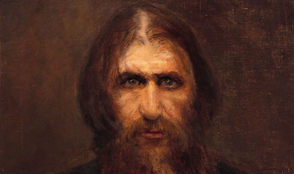 Gettyimages - 2149000130, Portrait Of Grigori Yefimovich Rasputin (1869-1916) As The Holy Man Portrait of Grigori Yefimovich Rasputin (1869-1916) as the holy man , 1915. Private Collection. Creator: Krarup, Theodora .