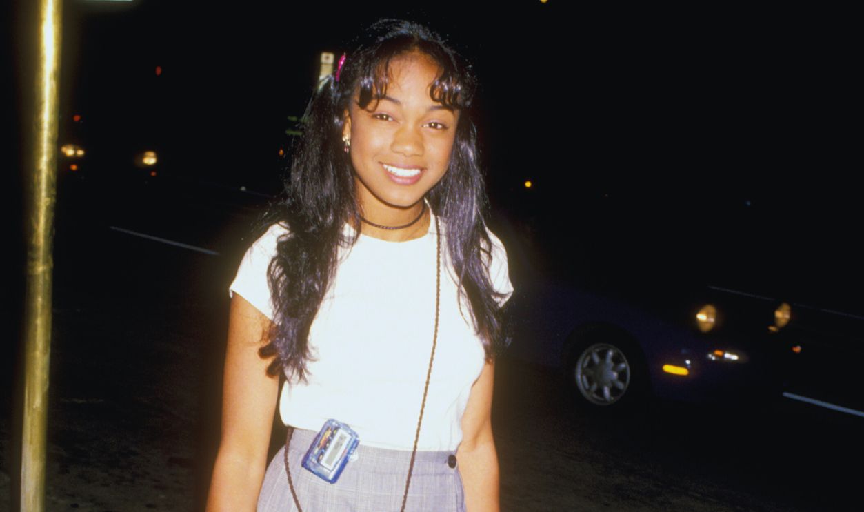 Gettyimages - 151346944, Jonathan Brandis' 18th Birthday Party WEST HOLLYWOOD,CA - APRIL 14: Actress Tatyana Ali attends Jonathan Brandis' 18th Birthday Party on April 14, 1994 at Bar One Nightclub in West Hollywood, California.