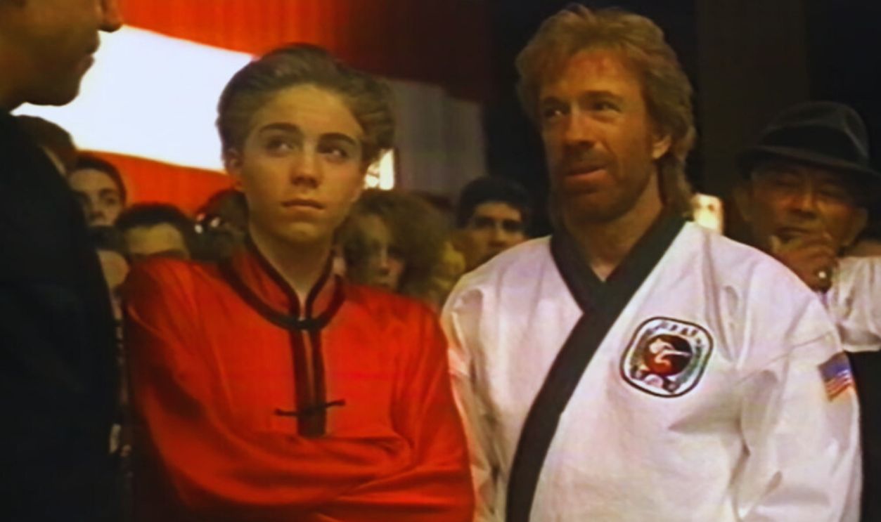 Sidekicks (1992 TV Trailer) Chuck Norris Jonathan Brandis
