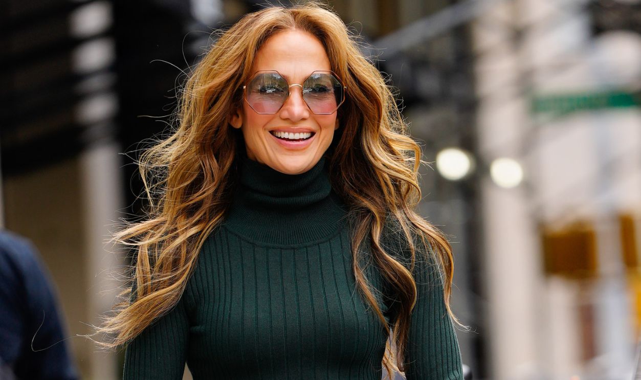 Jennifer Lopez is seen on April 14, 2024 in New York City.