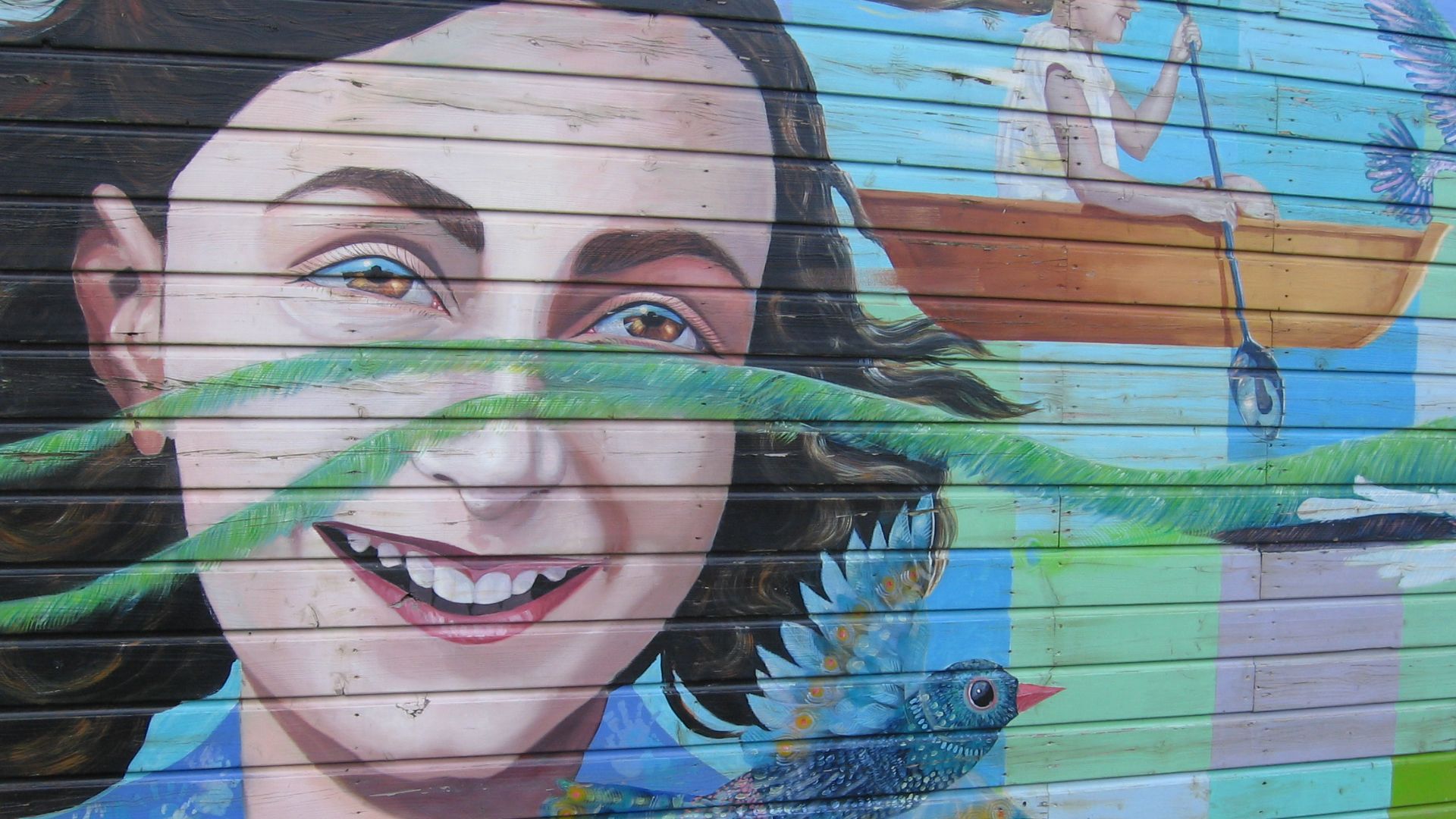 File:Anne Frank mural - Anne Frankmuurschildering, Utrecht, 2020 06.jpg