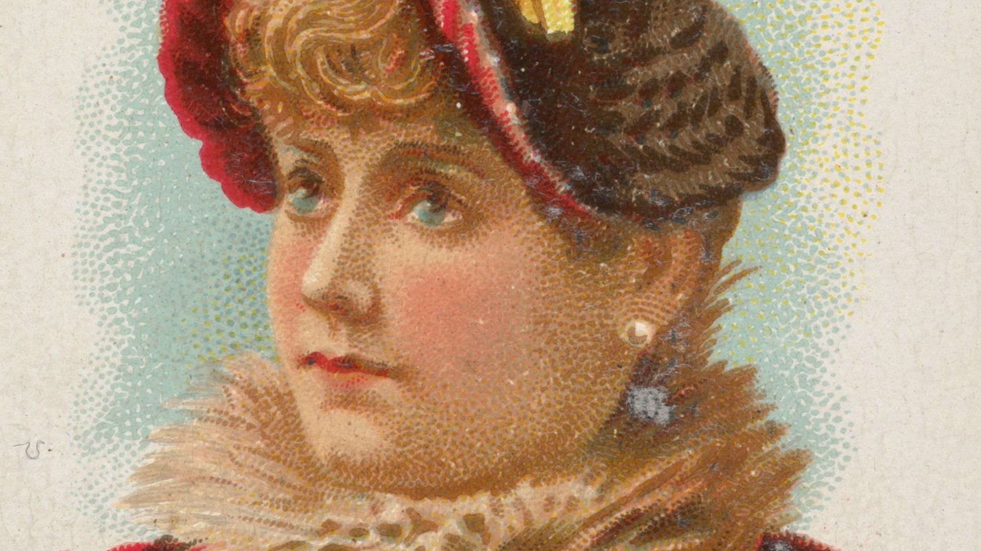 File:Lillian Russell, from World's Beauties, Series 1 (N26) for Allen & Ginter Cigarettes MET DP838116.jpg