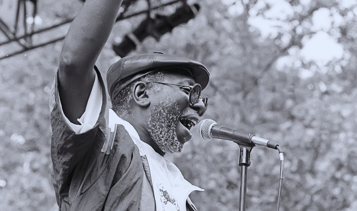 Gettyimages - 159348855, Curtis Mayfield At SummerStage American rhythm & blues and soul musician Curtis Mayfield (1942 - 1999) performs at Central Park's SummerStage, New York, New York, July 7, 1990. Five weeks later, Mayfield suffered from an accident that paralyzed him from the neck down.