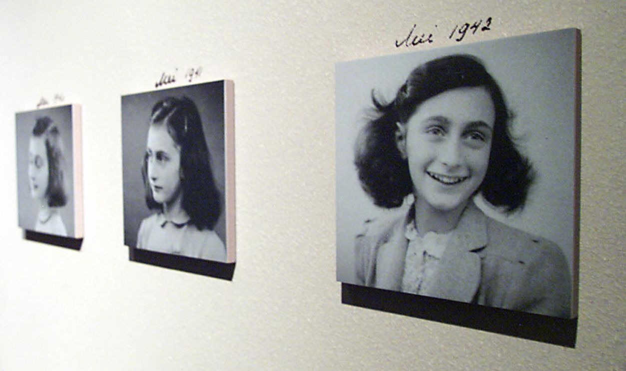 The new Anne Frank exhibit will open 11 June 2003 by US First Lady Laura Bush at The United States Holocaust Memorial Museum in Washington, DC. The United States Holocaust Memorial Museum is commemorating its 10th Anniversary from April 2003 to April 2004 through programs that underscore the resonance and urgency of the lessons of the Holocaust for todays world