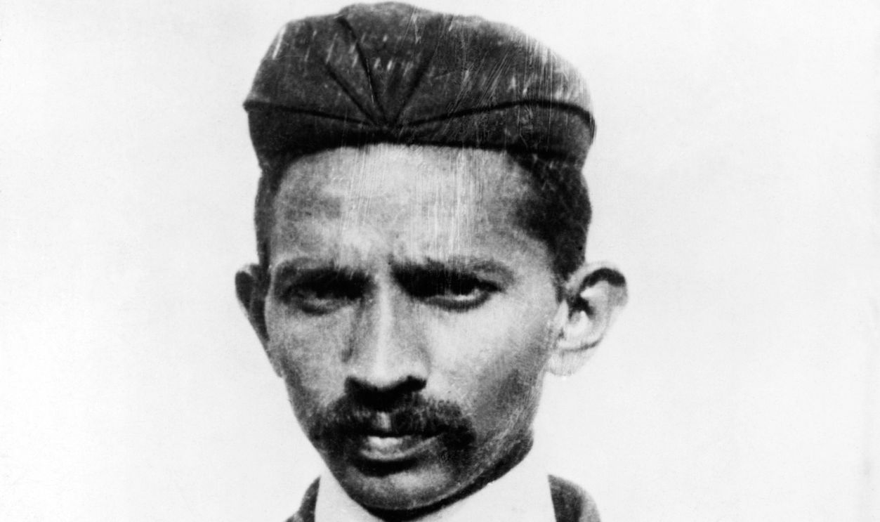 Portrait of Mahatma Gandhi