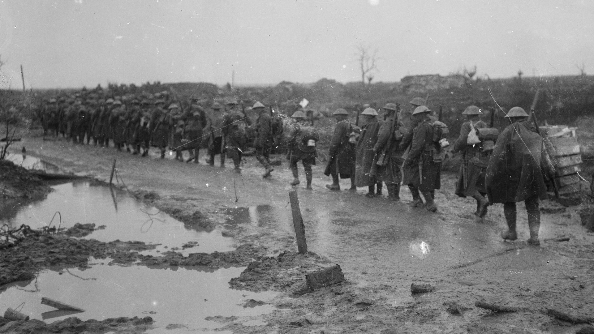 File:New Zealand reinforcements near Kansas Farm, World War I (21449140309).jpg