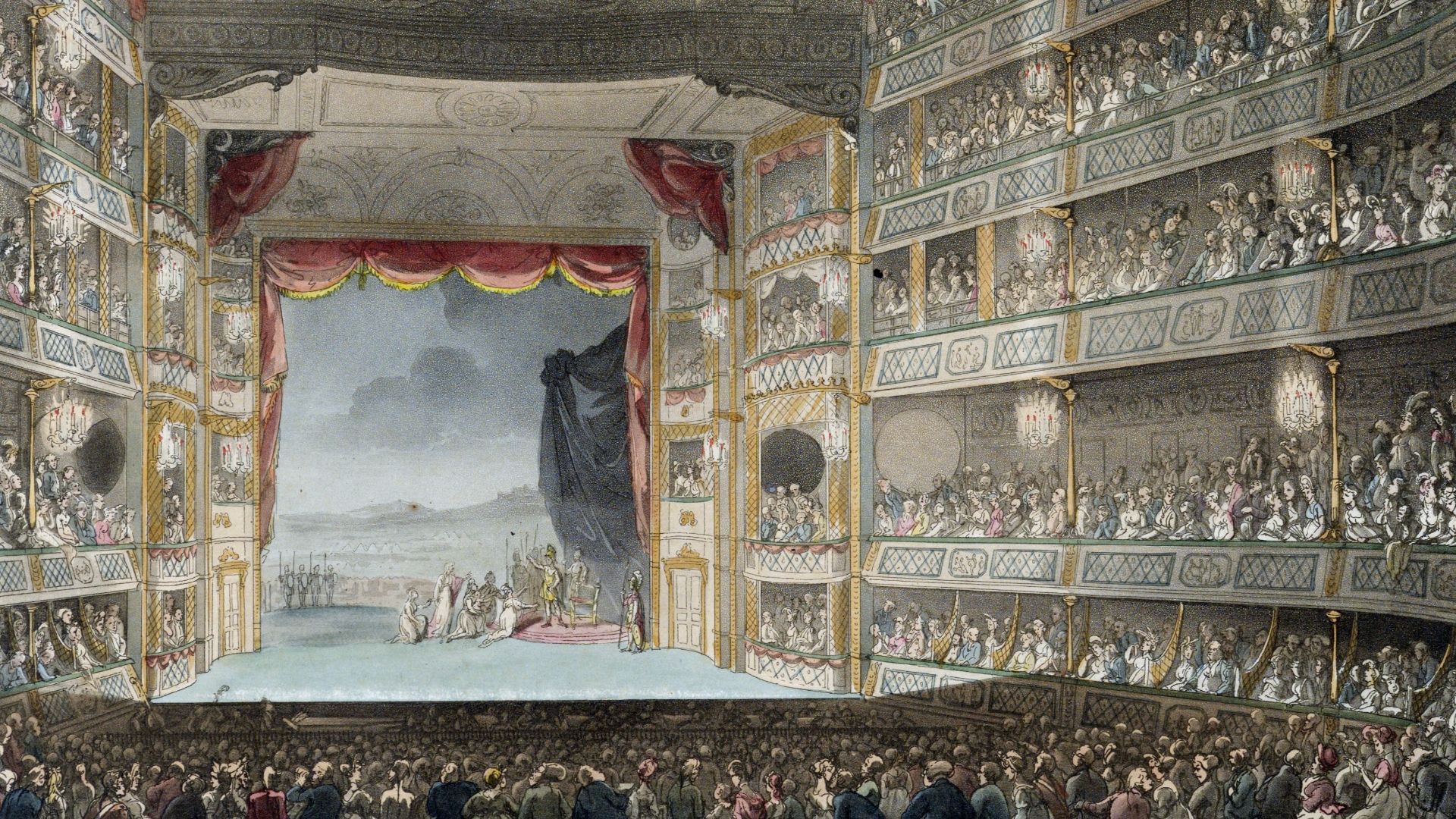 File:Microcosm of London Plate 032 - Drury lane Theatre - August 1808.jpg