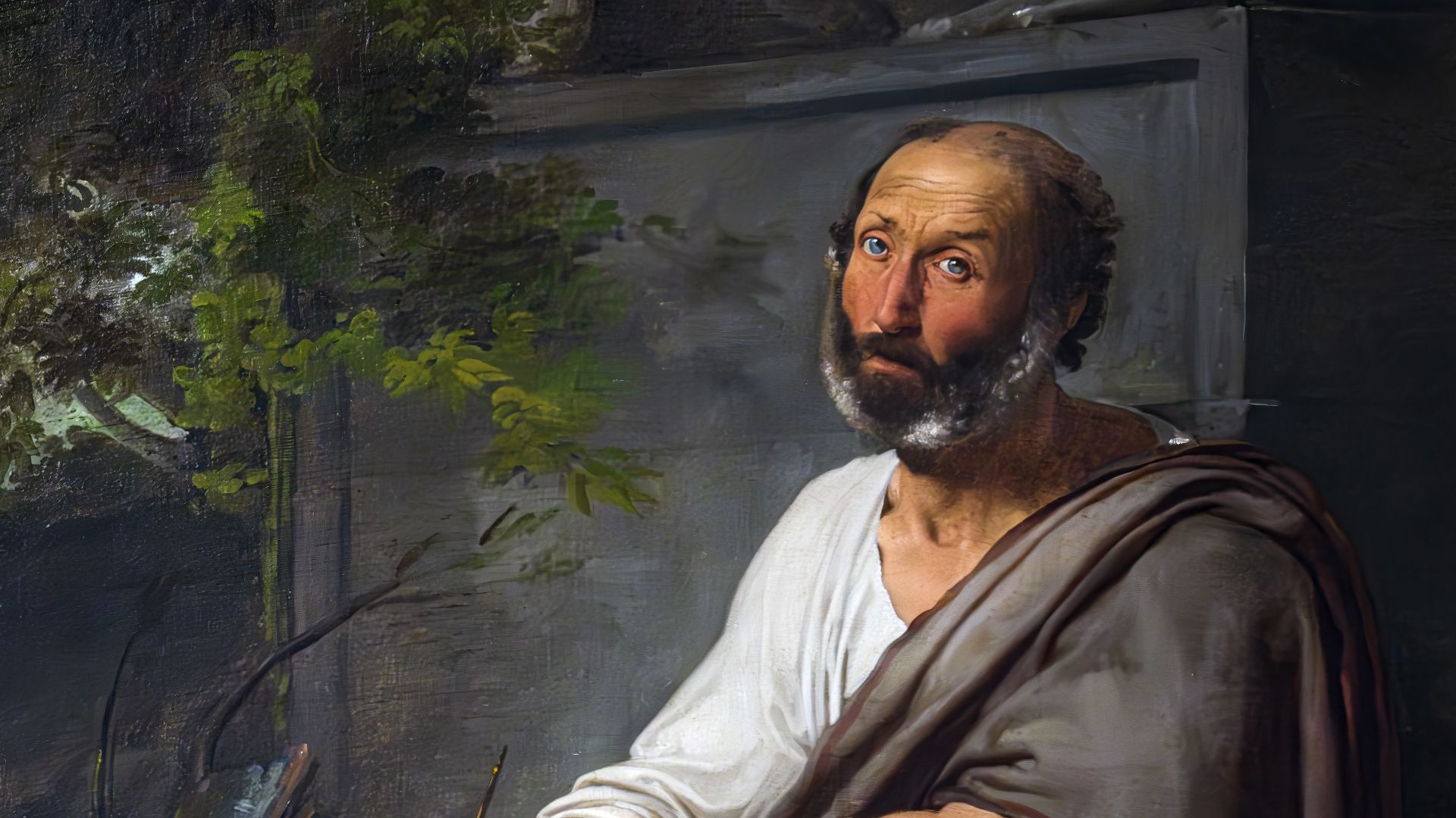 File:(Venice) Aristotele by Francesco Hayez in gallerie Accademia Venice.jpg