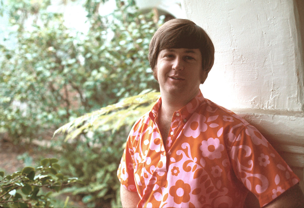  Band leader Brian Wilson of the rock and roll band 