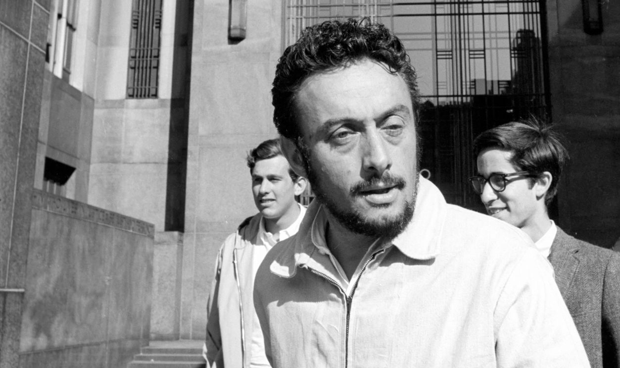 Stand-up comedian Lenny Bruce (1925 – 1966), at his obscenity trial in New York Criminal Court before a panel of three judges, during which tapes were played from his show at Cafe Au Go Go, June 17, 1964.