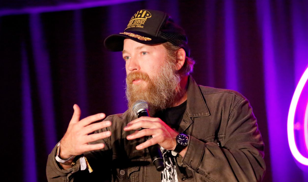 Comedian Kyle Kinane performs onstage at Room 415 Comedy Club during Colossal Clusterfest at Civic Center Plaza and The Bill Graham Civic Auditorium on June 3, 2017 in San Francisco, California.