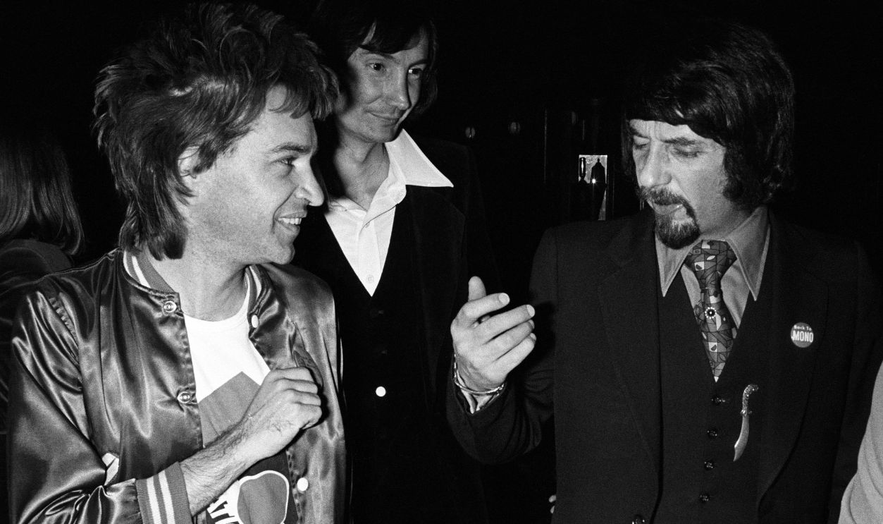 Rodney Bingengeimer and record producer Phil Spector at a press conference at the Magic Castle circa 1978 in Los Angeles, California. **EXCLUSIVE** ***Exclusive***