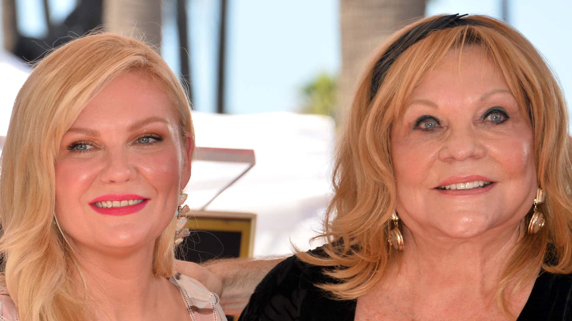 LOS ANGELES, CA. August 29, 2019: Kirsten Dunst, Klaus Dunst & Inez Rupprecht at the Hollywood Walk of Fame Star Ceremony honoring Kirsten Dunst.