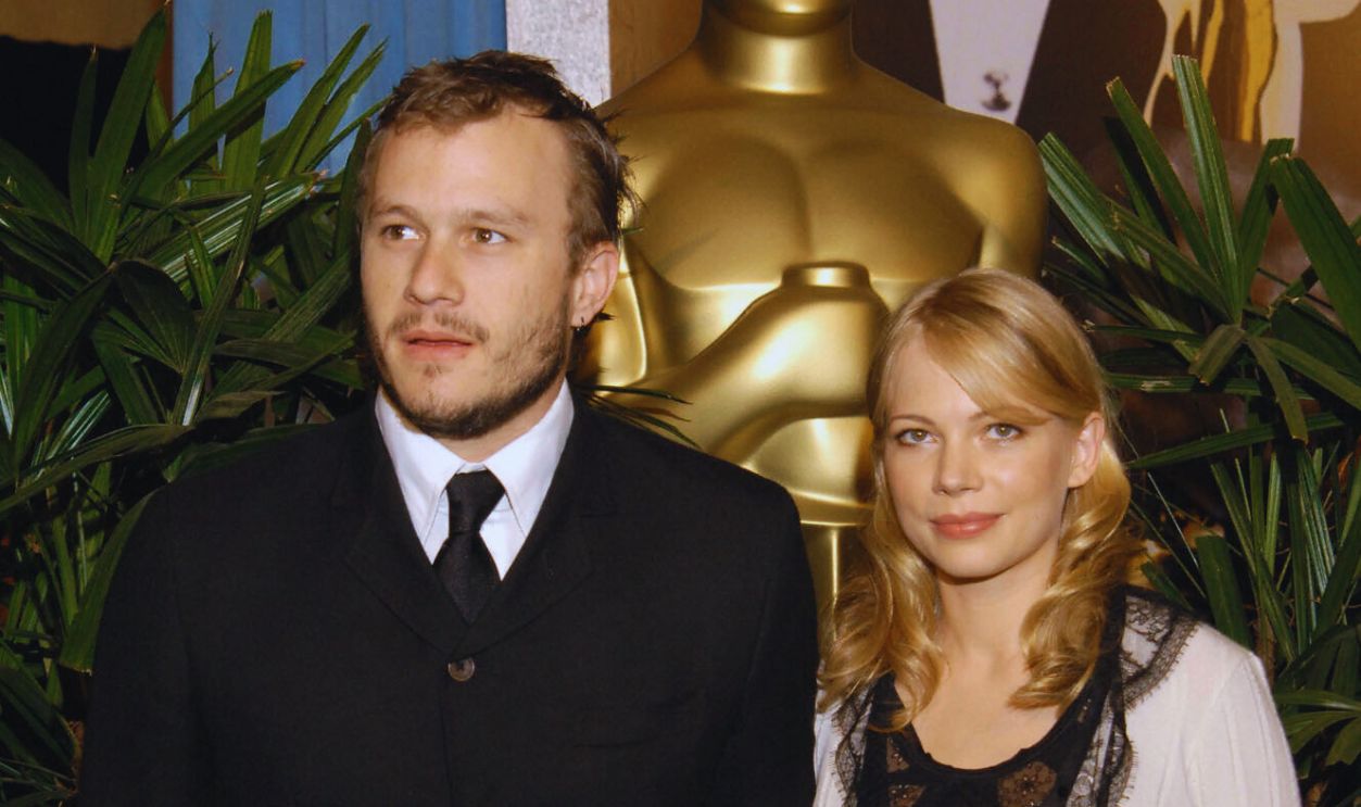 Gettyimages - 56840244, Actor Heath Ledger (L), nominated for Be Beverly Hills, UNITED STATES: Actor Heath Ledger (L), nominated for Best Actor in a Leading Role, and Michelle Wiiliams (R), nominated for Best Actress in a Supporting Role, both for 