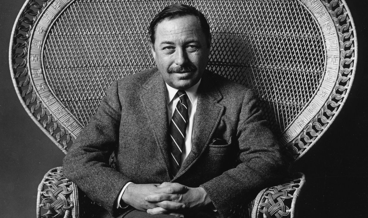 Pulitzer Prize-winning playwright Tennessee Williams photographed in 1966.