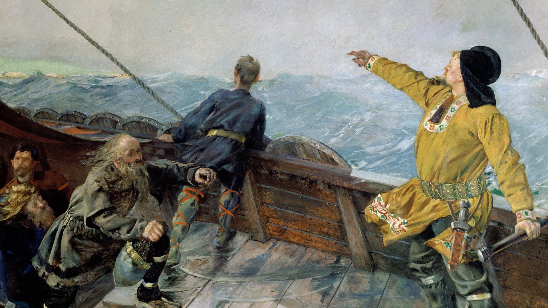 File:Christian Krohg - Leiv Eirikson discovering America - Google Art Project.jpg