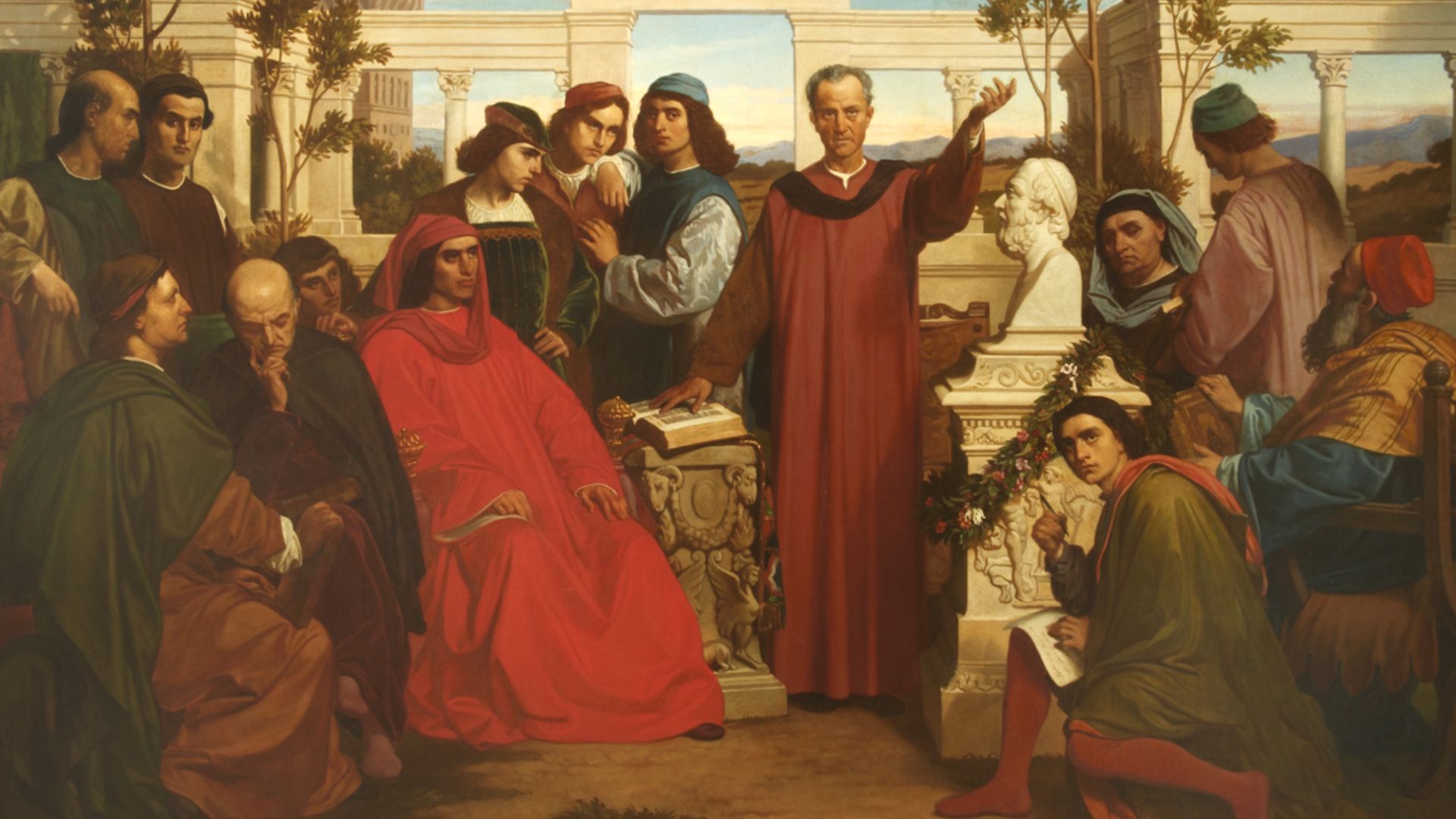 File:The Birthday of Plato Celebrated in the Villa di Careggi by Lorenzo the Magnificent.jpg