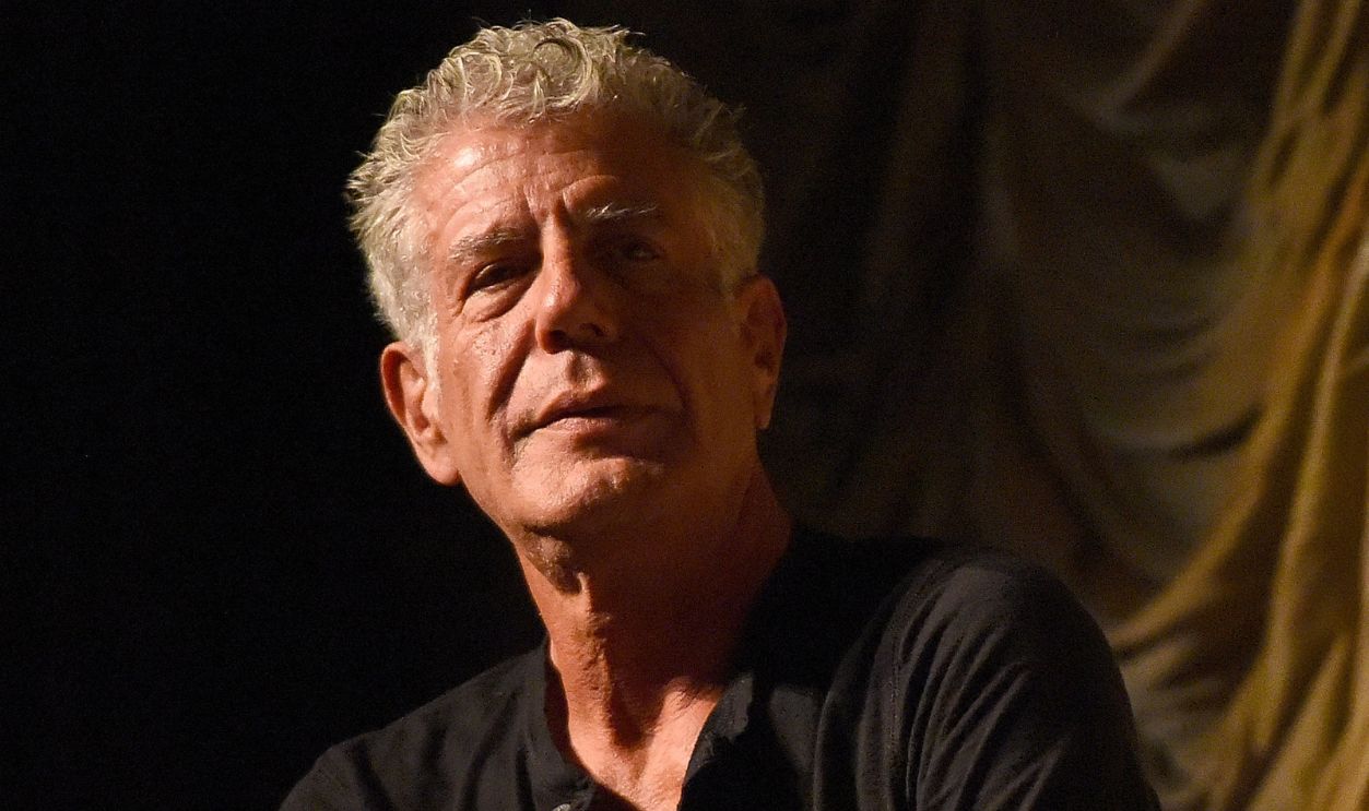 LOS ANGELES, CA - MAY 05: Anthony Bourdain attends the Film Independent at LACMA screening of "Anthony Bourdain: Parts Unknown" at Bing Theatre At LACMA on May 5, 2017 in Los Angeles, California.