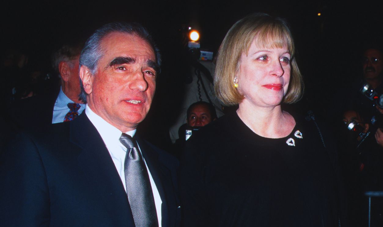 Gettyimages - 1425967157, 'Bringing Out The Dead' Premiere Married American couple, film director Martin Scorsese and book editor Helen Morris attend the premiere of 'Bringing Out the Dead' at the Ziegfeld Theater, New York, New York, October 19, 1999.
