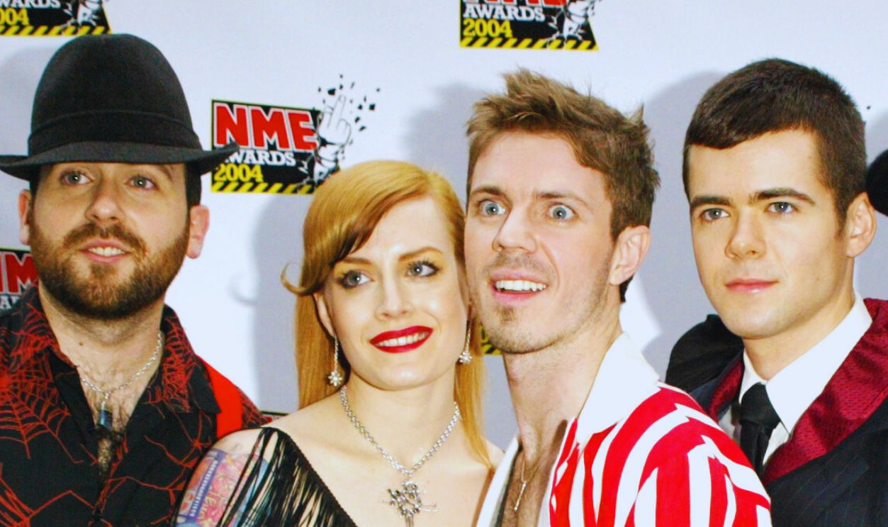 Gettyimages - 112434449, NME Awards 2002 Scissor Sisters during NME Awards 2002 at Hammersmith Palais in London, Great Britain. (Photo by Fred Duval/FilmMagic)