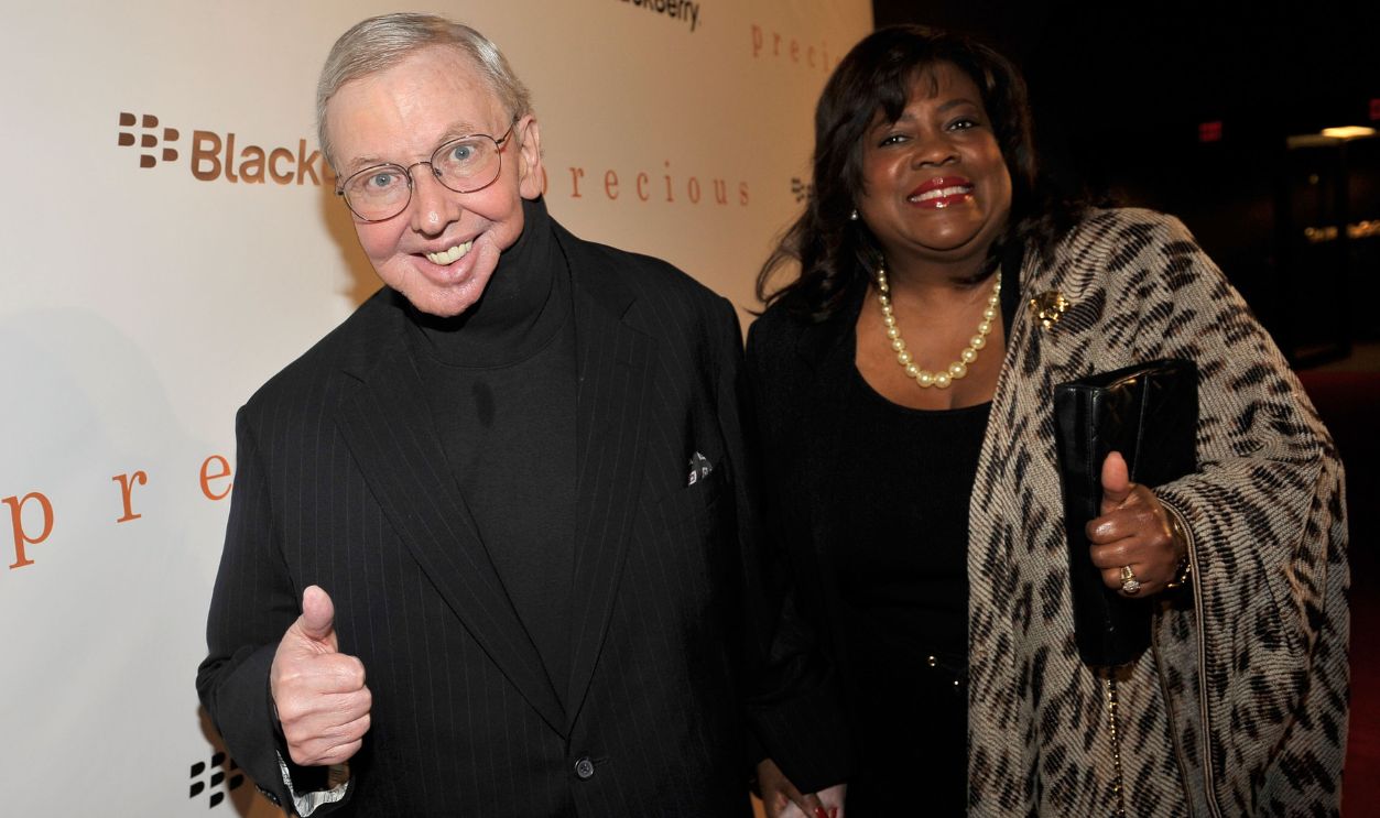 Movie Critic Roger Ebert and wife Chaz Hammelsmith Ebert attend