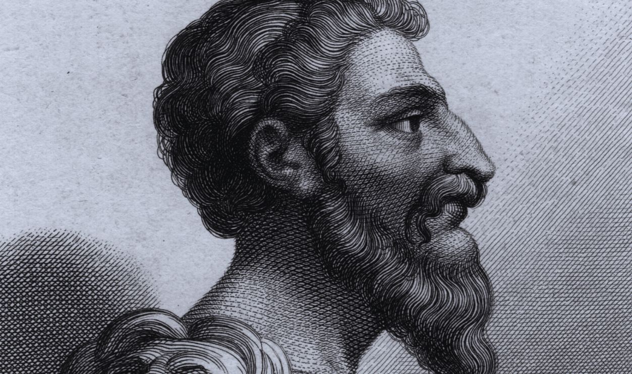 Attila (406 - 453) the Hunnish King called the 'Scourge Of God', circa 450 AD.