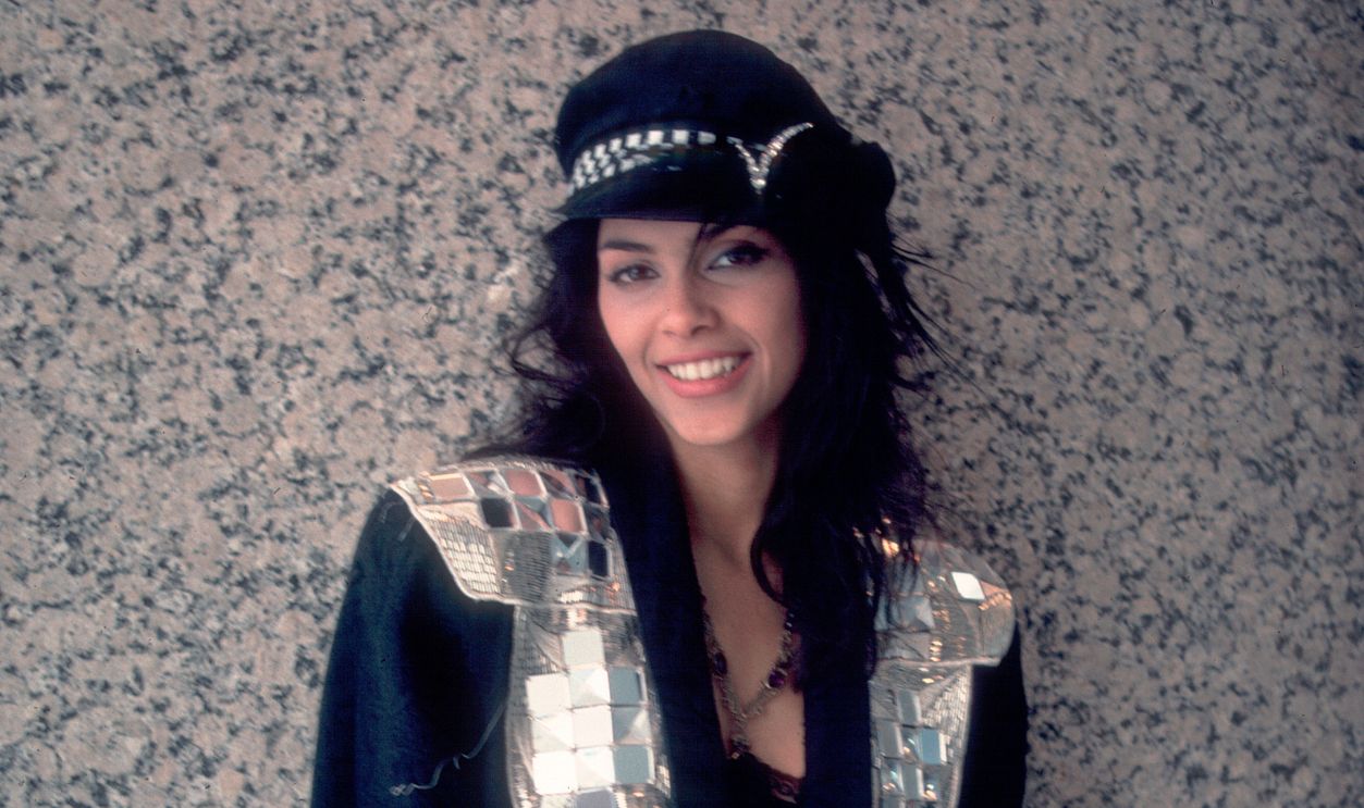 Portrait of the singer Vanity (1959 - 2016) in Chicago, Illinois, April 3, 1986