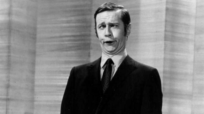 Photo of George Carlin performing on the television program This Is Tom Jones.