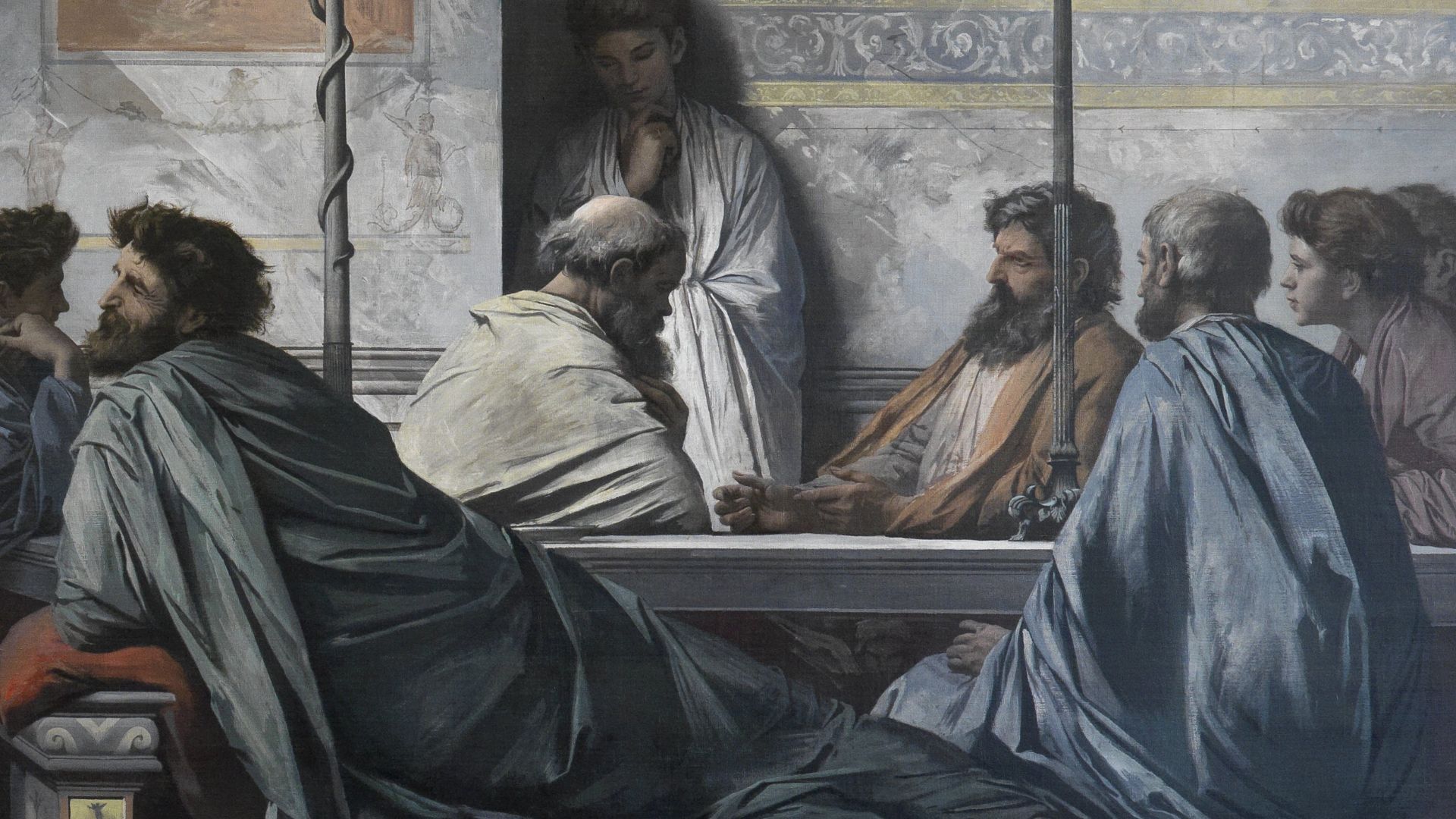 File:Plato's Symposium - Anselm Feuerbach - Google Cultural Institute.jpg