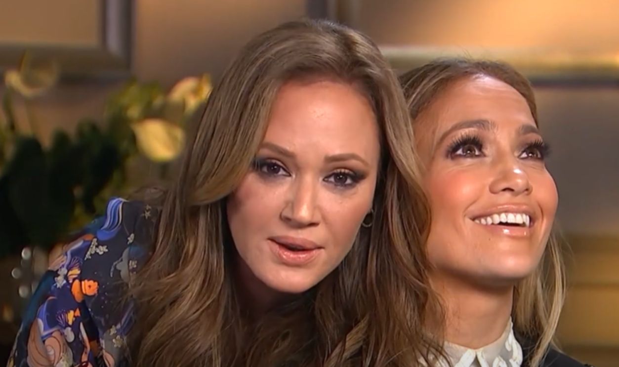 Jennifer Lopez and Leah Remini