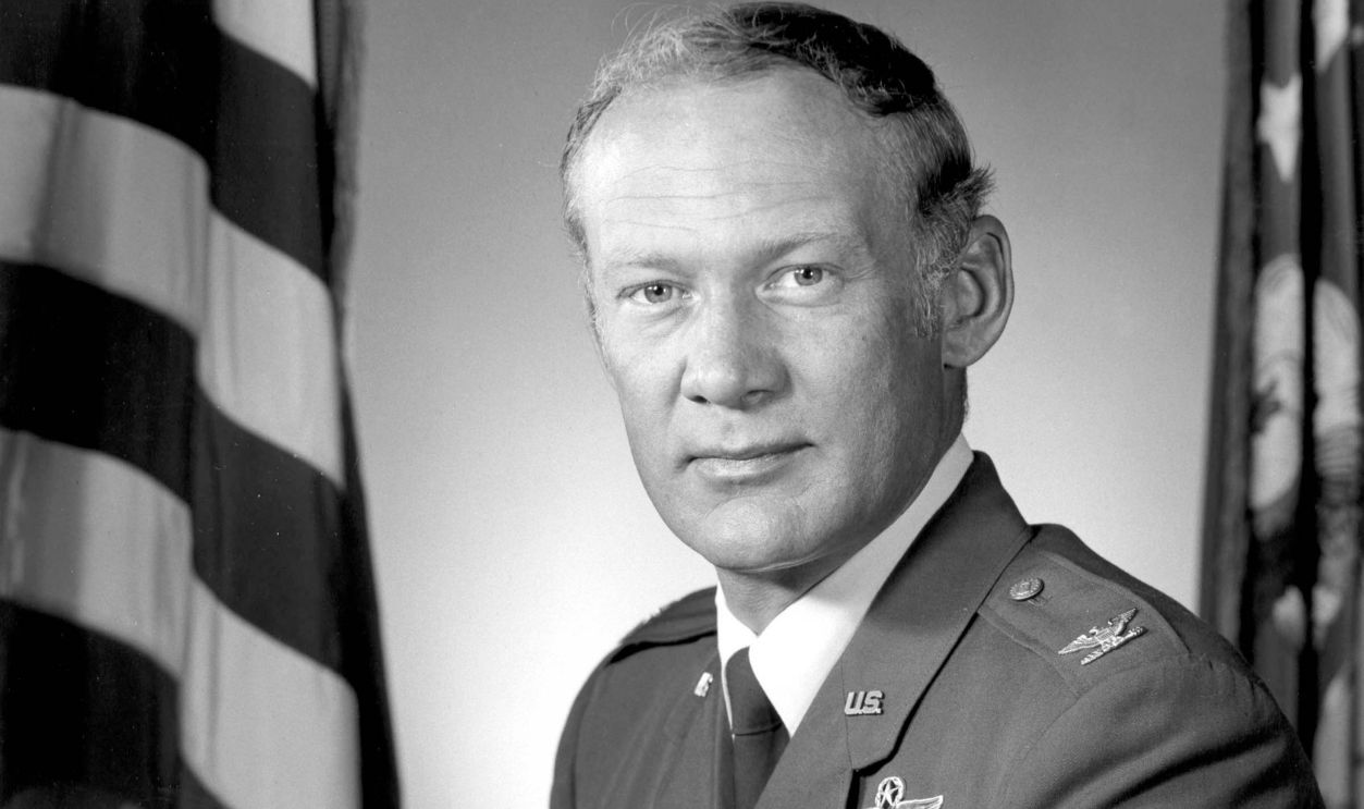 In this handout photo provided by NASA, Col. Edwin E.