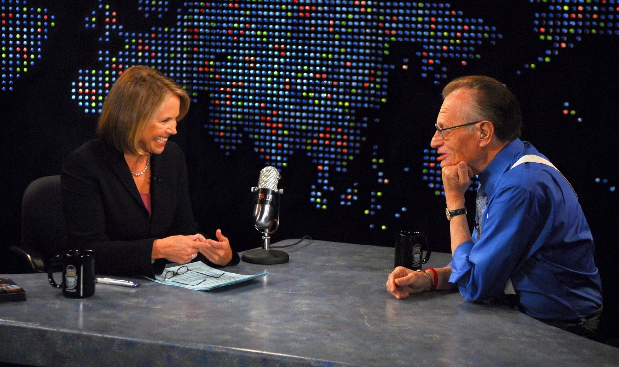 Katie Couric and Larry King 13420_064.JPG during 