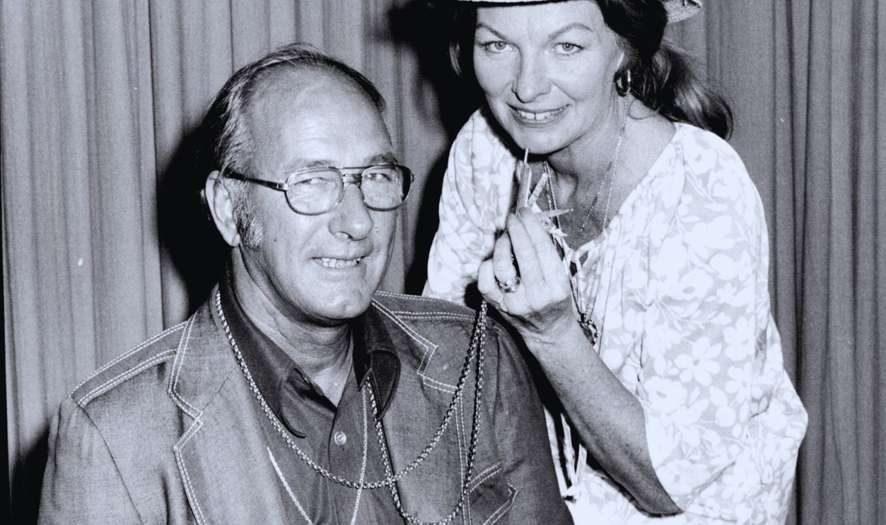 Gettyimages - 1078766460, American explorer, Mel Fisher at Sydney airport on his way to Melbourne to attend the Ocean '78 conference.
