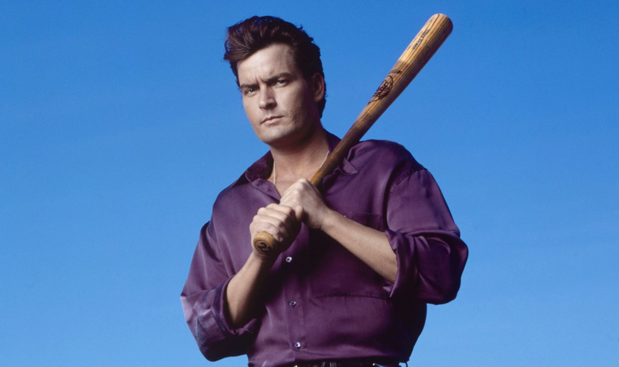Actor Charlie Sheen poses for a portrait in October 1987 in Los Angeles, California.