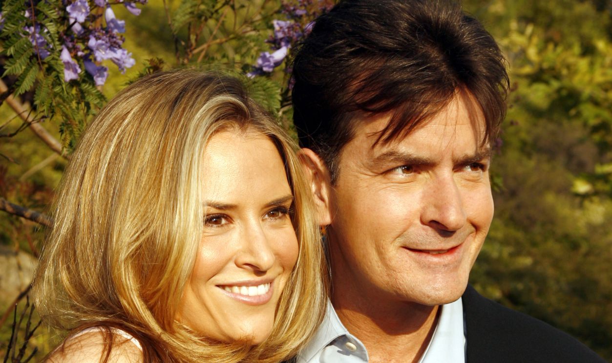 Brooke Mueller and Charlie Sheen during Sixth Annual Chrysalis Butterfly Ball - Red Carpet at Home of Susan Harris & Hayward Kaiser in Mandeville Canyon, California, United States.