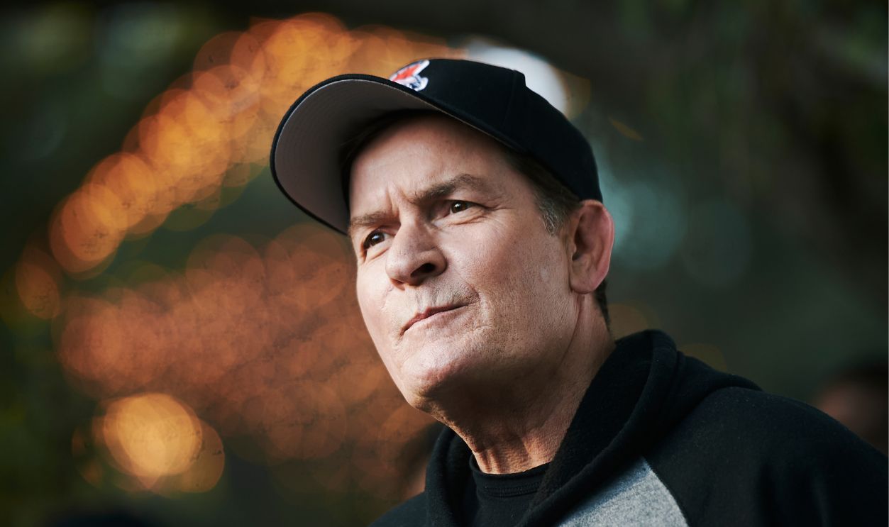 Charlie Sheen attends the premiere of California Strong Drive In Night at Calimigos on May 22, 2021