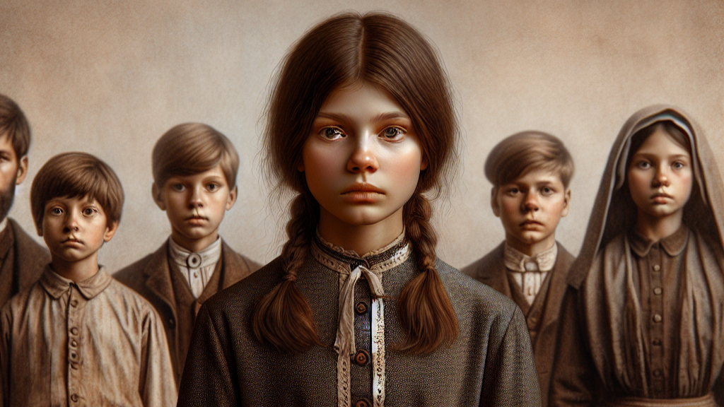 Sister with her siblings