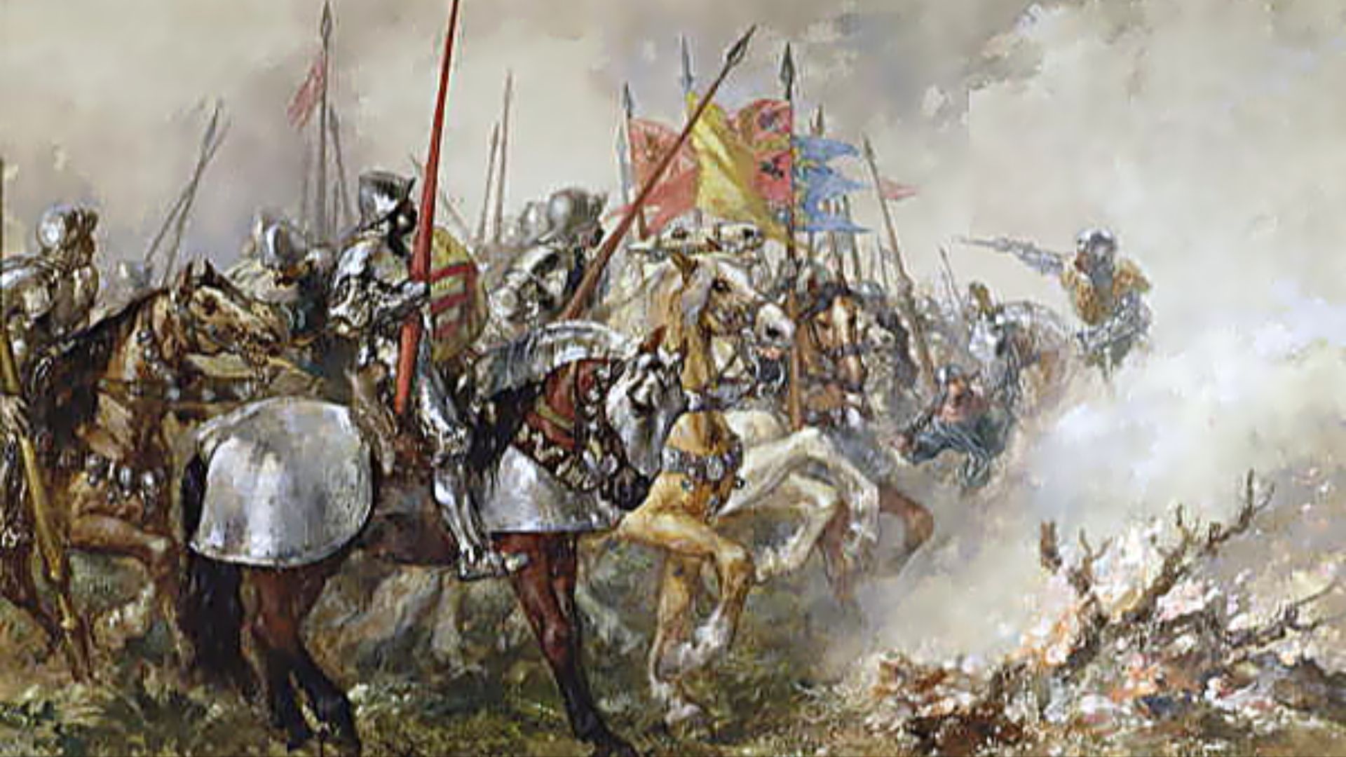 File:King Henry V at the Battle of Agincourt, 1415.png