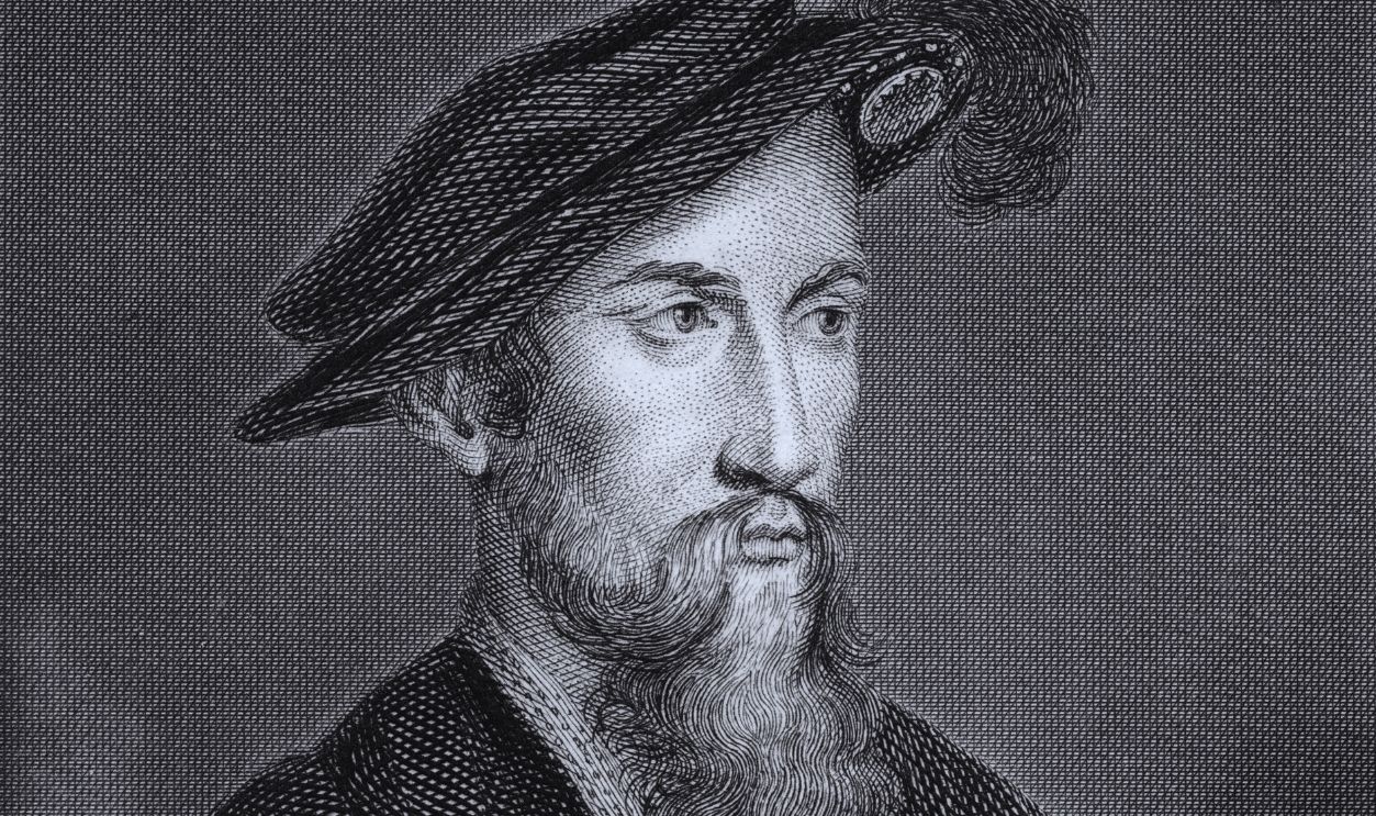 Gettyimages - 114744258, Edmund Beaufort Edmund Beaufort, 2nd Duke of Somerset (1406-1455), often styled 1st Duke of Somerset, English nobleman and an important figure in the Wars of the Roses and in the Hundred Years' War, circa 1450. Engraving taken from portrait painted by Hans Holbein, the Younger (1497-1543).