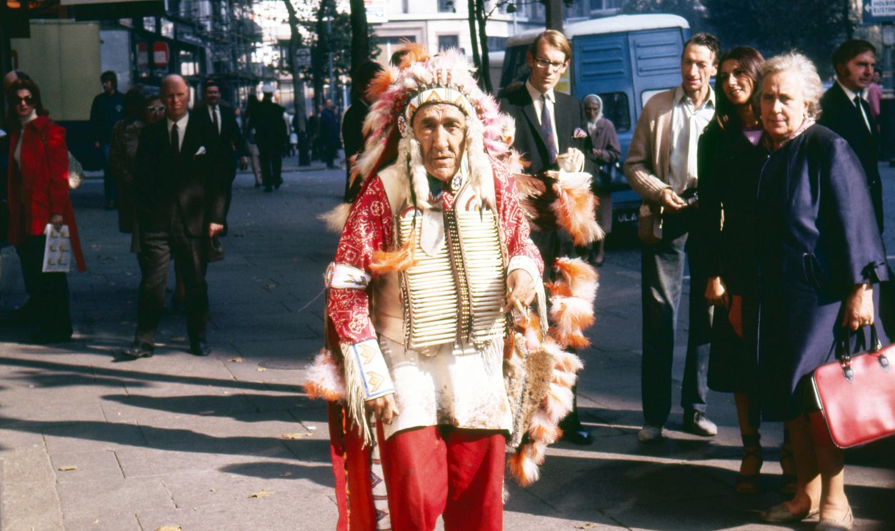 -Chief Red Fox Walking In London