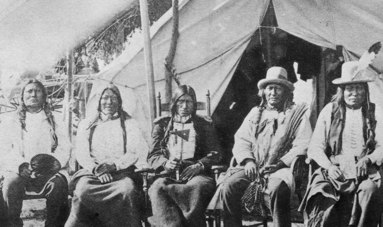 Lakota Chiefs Following Their Surrender, 1881