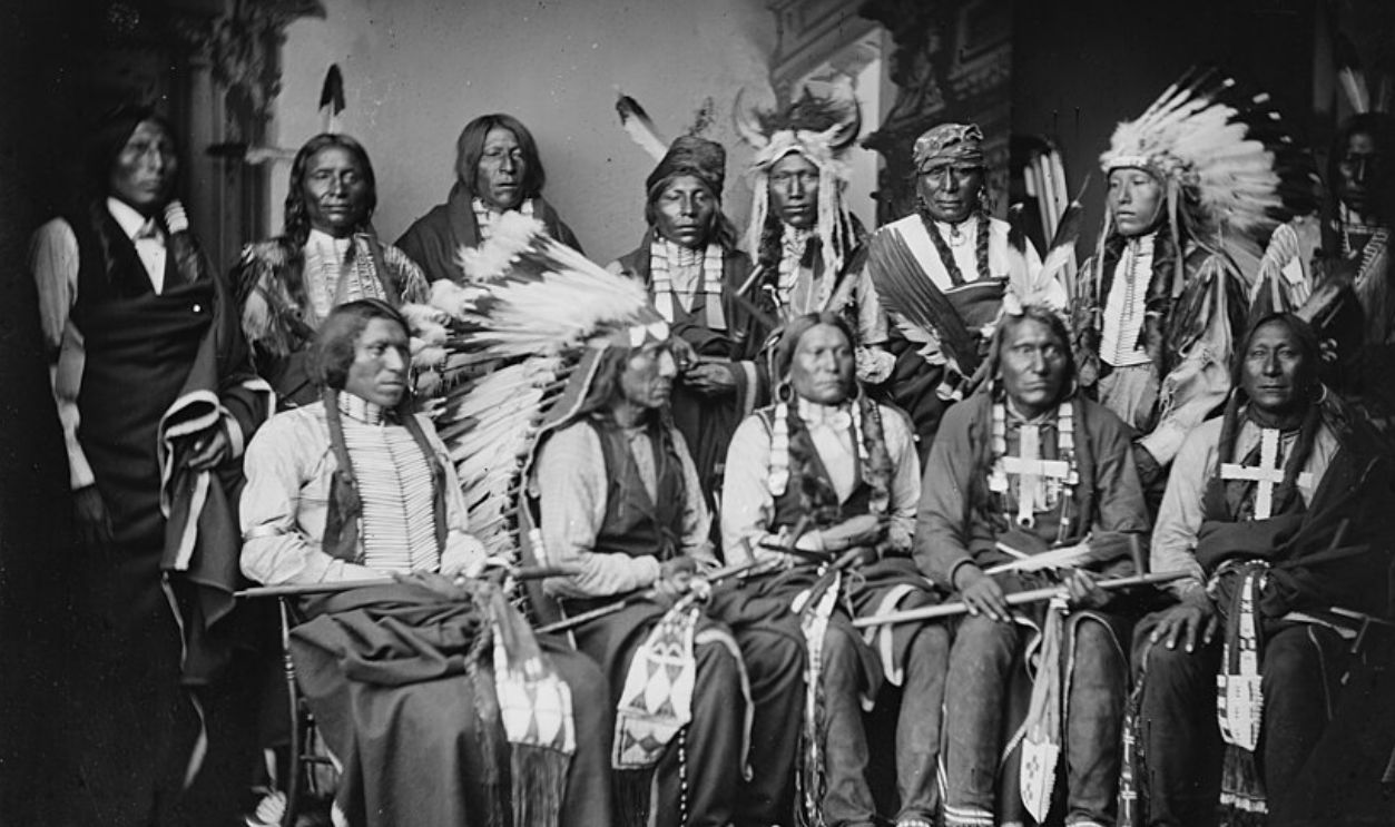 Red Cloud With Fellow Leaders