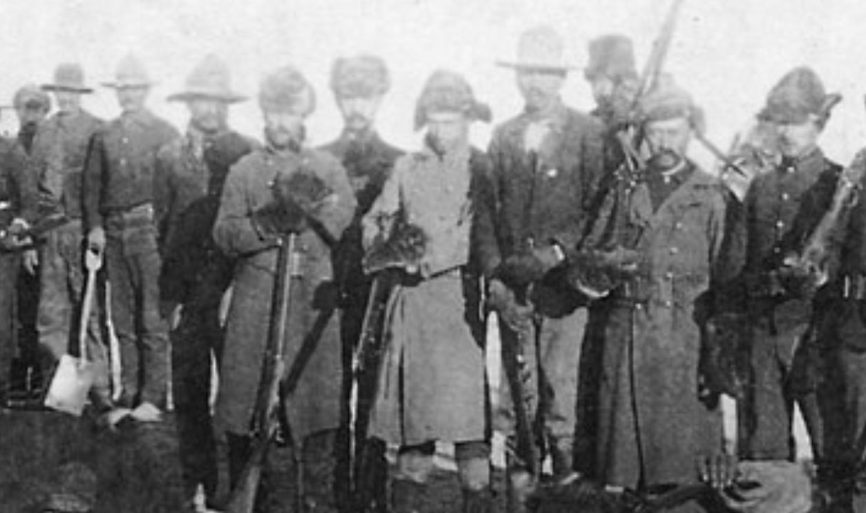 Wounded Knee Burial Detail, 1891